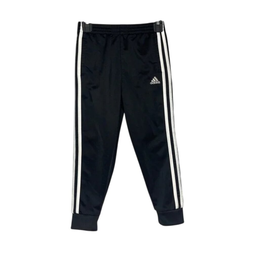 Adidas Boys Black Joggers